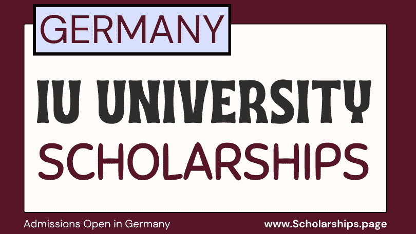 IU University of Germany Scholarships 2023 Announcement