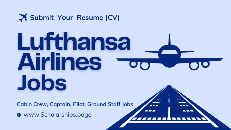 Lufthansa Airlines Jobs 2023 Application Process & Vacancies
