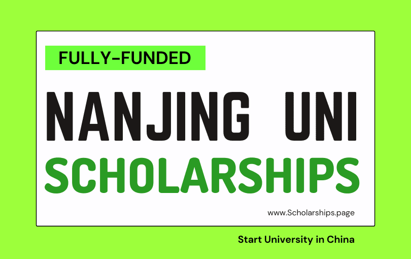 Nanjing University CSC Scholarships 2023 for BS, MS, PhD