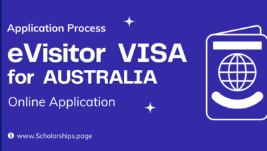 eVisitor VISA for Australia 2023 Application Process Types Fees