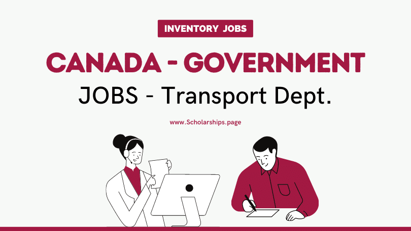 Canada Government Transport Department JOBS 2023 (Multiple Admin Inventory jobs)